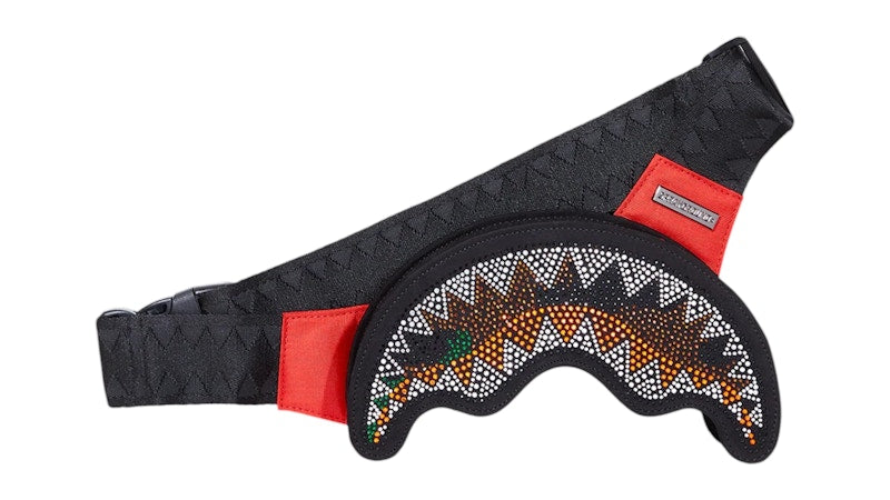 Sprayground Trinity Camo Sharkmouth Crossbody Multicolor