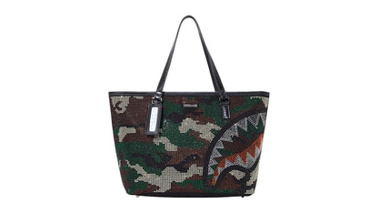 Sprayground Trinity Camo Tote Multicolor