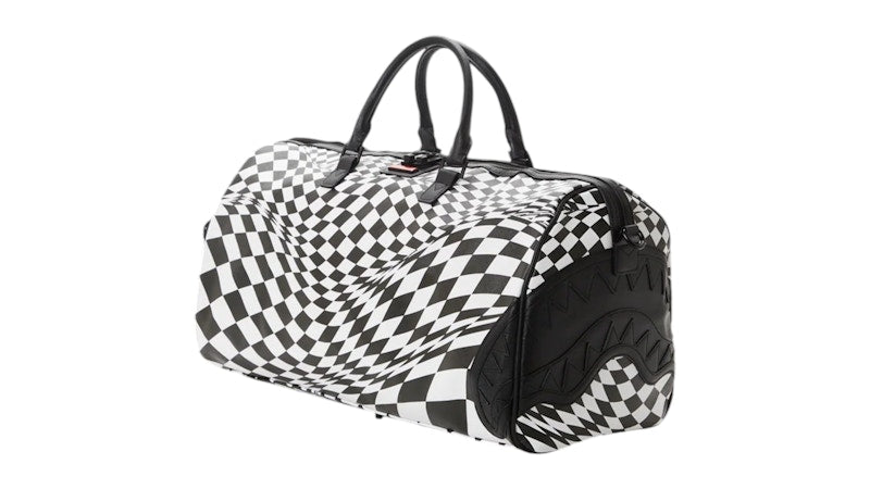 Sprayground Trippy Check Duffle Multicolor