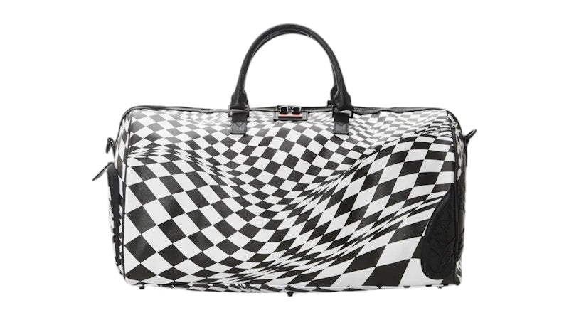 Sprayground Trippy Check Duffle Multicolor