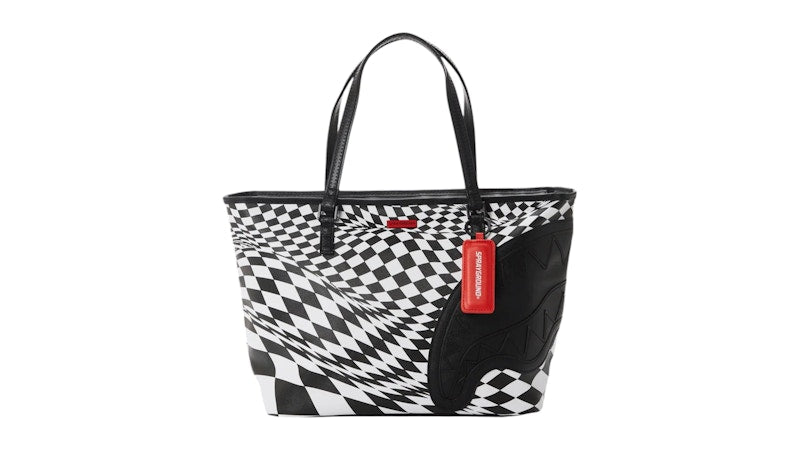 Sprayground Trippy Check Tote Multicolor