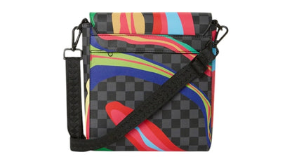 Sprayground Trippy Taffy Large Sling Crossbody Multicolor