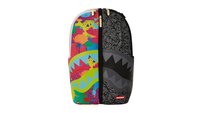 Sprayground Twins Chaos Split 2 Backpack Multicolor/Black/Grey
