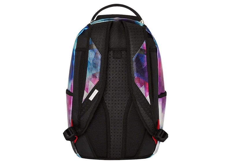 Sprayground Tye Check Sharkclub Electronica Backpack Multicolor