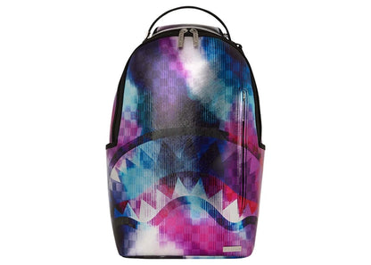 Sprayground Tye Check Sharkclub Electronica Backpack Multicolor
