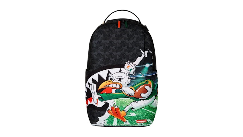 Sprayground University Of Miami Touchdown Backpack Multicolor