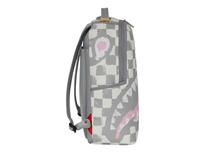 Sprayground Vanquish Cream Backpack Backpack Grey White