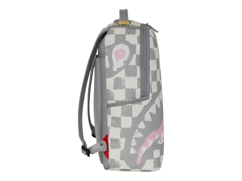 Sprayground Vanquish Cream Backpack Backpack Grey White