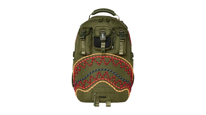 Sprayground Won'T Stop Till The Top Dlx Backpack Green