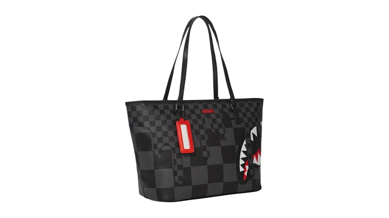 Sprayground Xtc Grey Sharks In Paris Tote Multicolor