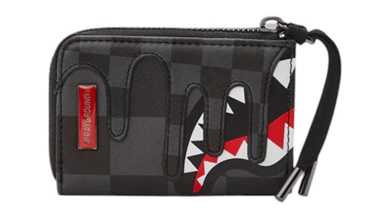 Sprayground Xtc Grey Sharks In Paris Wallet Multicolor