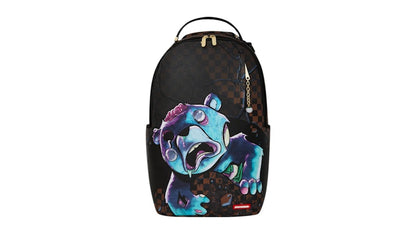 Sprayground Zombie Bear Brains Backpack Multicolor