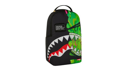 Sprayground Zombie Ooze Shark Central Backpack Multicolor