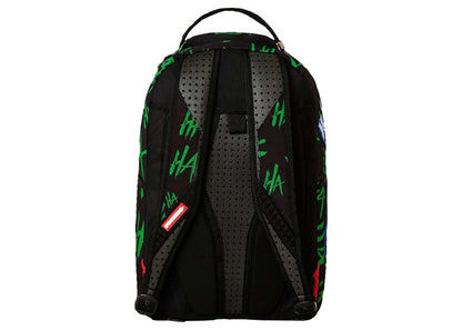 Sprayground x Batman Joker Hahahahaha Slime (DLXSR) Backpack Black/Green/Blue