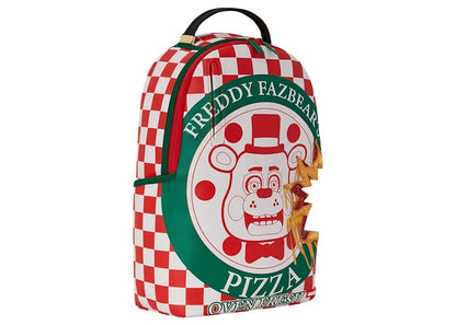 Sprayground x Five Nights at Freddy's Pizza Takeout (DLXV) Backpack Red/White/Green