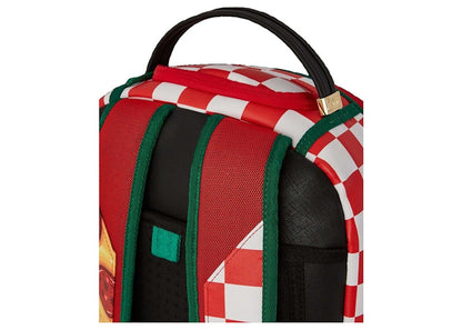 Sprayground x Five Nights at Freddy's Pizza Takeout (DLXV) Backpack Red/White/Green