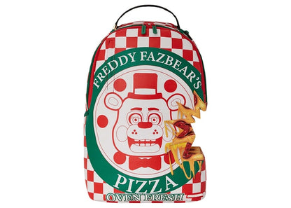 Sprayground x Five Nights at Freddy's Pizza Takeout (DLXV) Backpack Red/White/Green