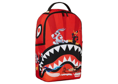 Sprayground x Looney Tunes Shark Run (DLXSR) Backpack Red