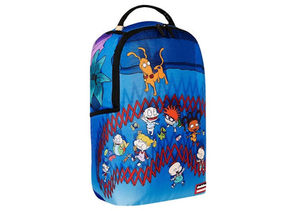 Sprayground x Nickelodeon Rugrats Playpen Sharkmouth (DLXSR) Backpack Blue