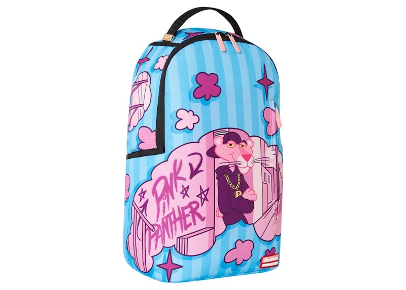 Sprayground x Pink Panther City Street Cloud Master Piece (DLXSR) Backpack Blue/Pink