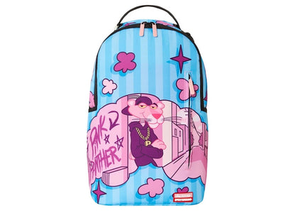 Sprayground x Pink Panther City Street Cloud Master Piece (DLXSR) Backpack Blue/Pink