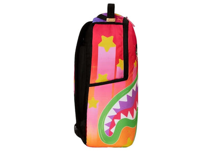 Sprayground x Power Puff Girls Sharkmouth Flying Trails Busting Out (DLXSR) Backpack Pink/Multi
