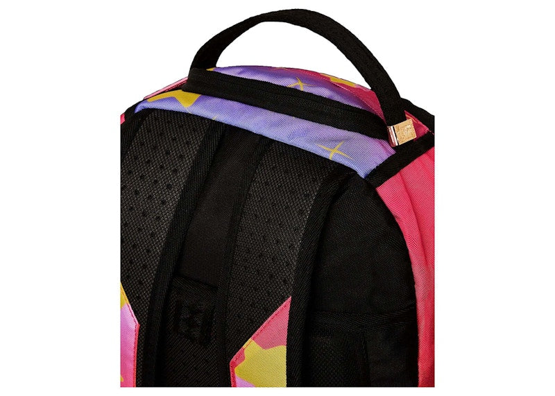 Sprayground x Power Puff Girls Sharkmouth Flying Trails Busting Out (DLXSR) Backpack Pink/Multi