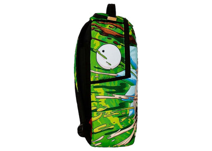 Sprayground x Rick & Morty Merge Diverge (DLXSR) Backpack Green