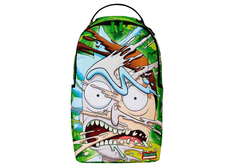Sprayground x Rick & Morty Merge Diverge (DLXSR) Backpack Green