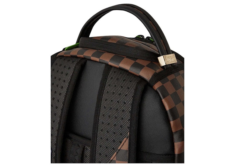 Sprayground x Rick & Morty Stuck In A Pickle (DLXV) Backpack Brown/Red/Green