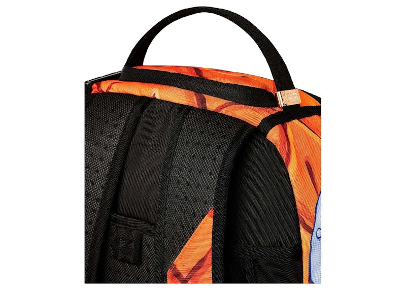 Sprayground x SpongeBob Don't Mess With SpongeBob (DLXSR) Backpack Orange