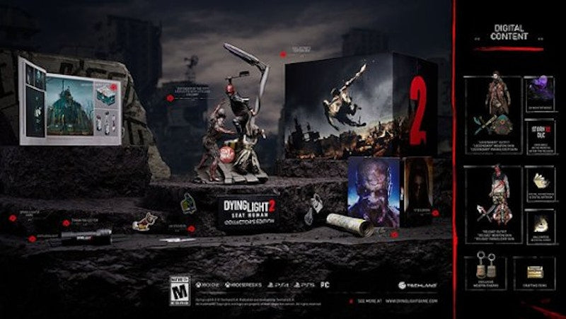 Square Enix PS4 Dying Light 2 Stay Human Collector's Edition Video Game