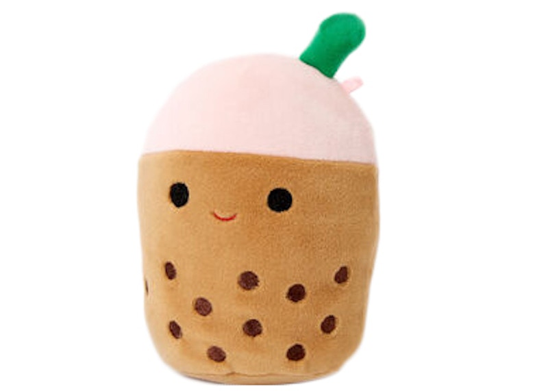 Squishmallow Bernice The Boba 5 Inch (Claire's Exclusive) Plush Brown