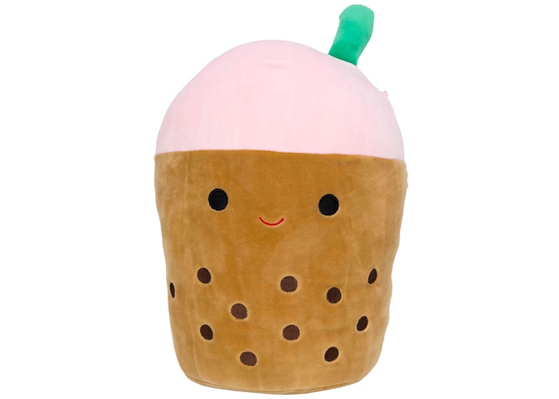 Squishmallow Bernice The Boba 8 Inch Plush Brown