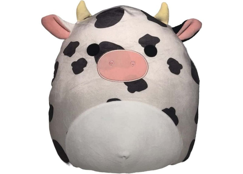 Squishmallow Colin the Cow 16" Plush Black/White