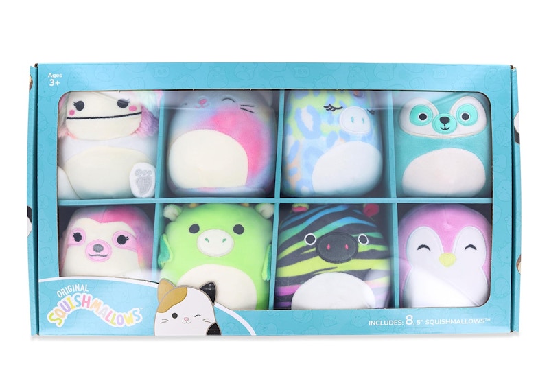 Squishmallow Fantasy and Wildlife #2 5" Mini Plush 8-Pack