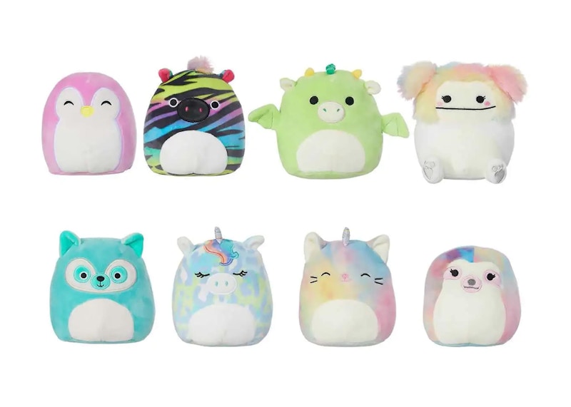 Squishmallow Fantasy and Wildlife #2 5" Mini Plush 8-Pack