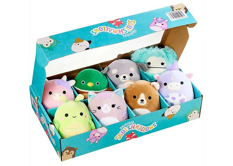 Squishmallow Fantasy and Wildlife 5" Mini Plush 8-Pack