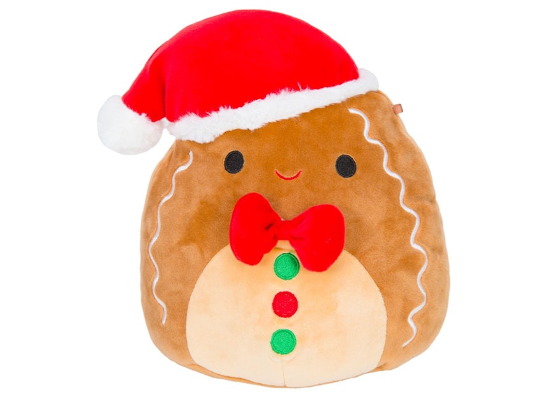 Squishmallow Jordan The Gingerbread 12 Inch Plush Brown