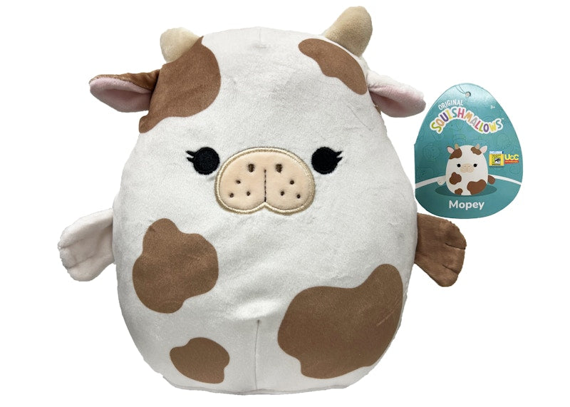 Squishmallow Mopey the SeaCow 12" 2022 SDCC Exclusive Plush Brown/White