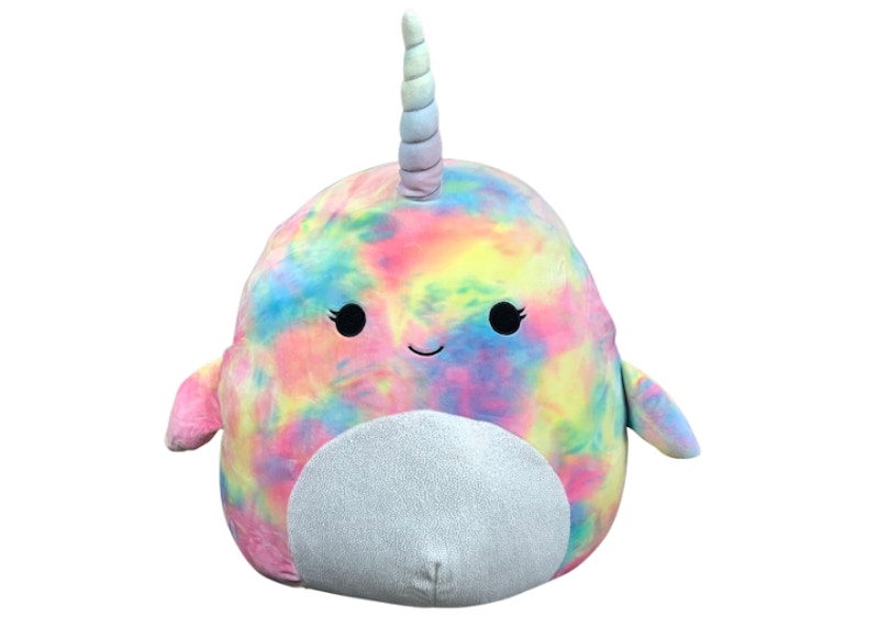 Squishmallow Navina The Tie Dye Narwhal 5 Inch Plush