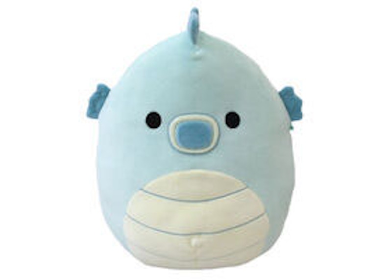 Squishmallow Sheldon The Blue Seahorse 12 Inch Plush Blue