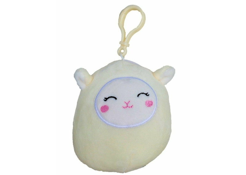 Squishmallow Sophie The Lamb 3.5 Inch Clip On Plush