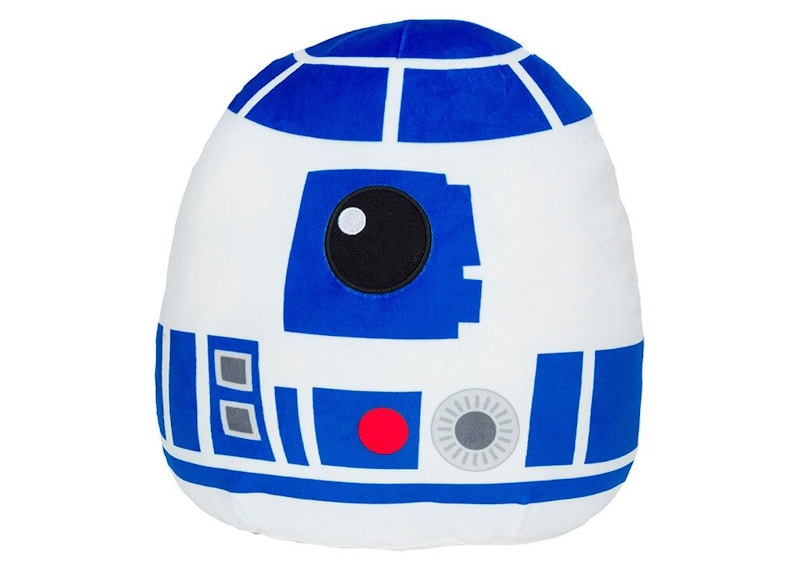 Squishmallow Star Wars R2D2 10 Inch Plush White/Blue
