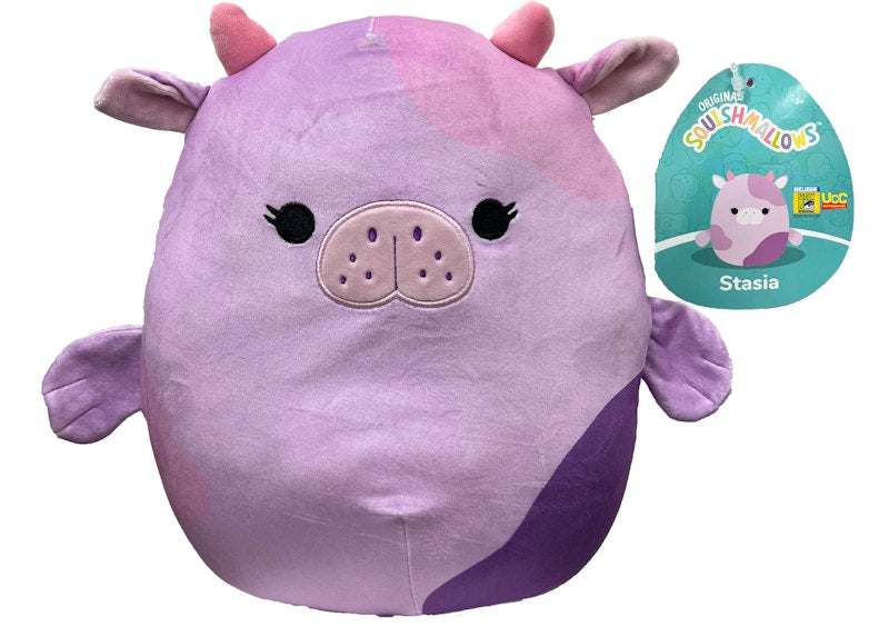 Squishmallow Stasia the SeaCow 12" 2022 SDCC Exclusive Plush Purple