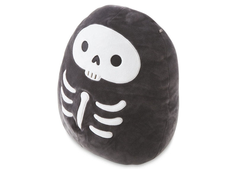 Squishmallow Stix The Skeleton 16 Inch Plush Black/White