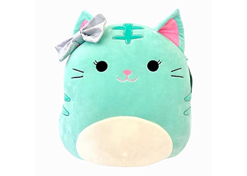 Squishmallow Tres'zure The Cat with Bow 16 Inch Plush