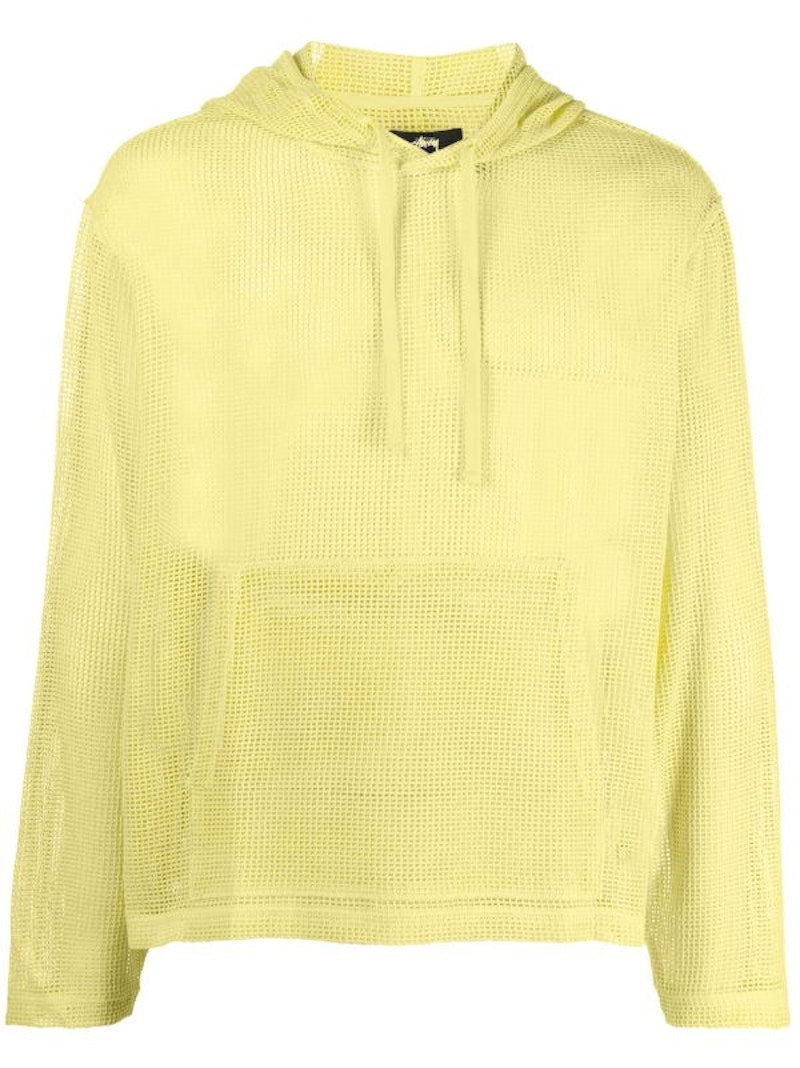 Stussy Cottonesh Hoodie Lime