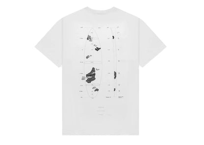 Stampd x Daniel Arsham AHS Eroded Tee White