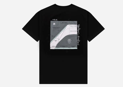 Stampd x Daniel Arsham AHS Logo Tee Black